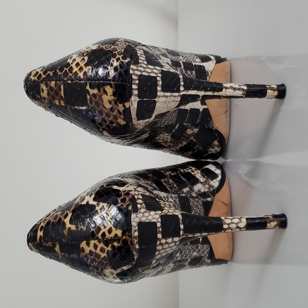 MaxStudio Marabel Snakeskin pumps 6 - Picture 6 of 12
